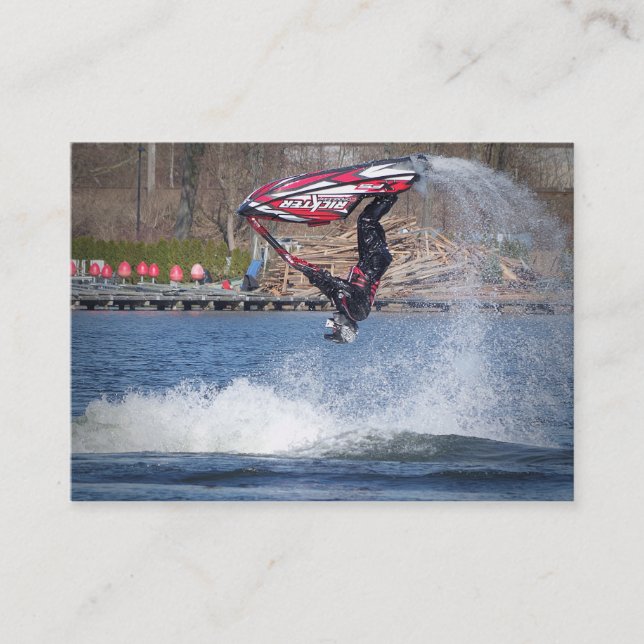 Jet Ski - Business Card (Front)