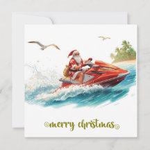 Jet Ski Christmas Holiday with Santa Claus