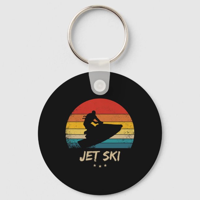 Jet Ski - Funny Jetski _1  Key Ring (Front)