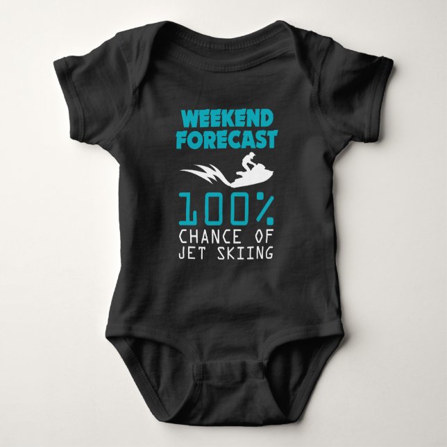 Jet Ski Gift - Vacation Trip Beach Weekend Baby Bodysuit (Front)