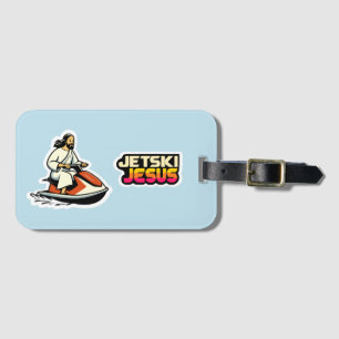 Jet-Ski Jesus Luggage Tag