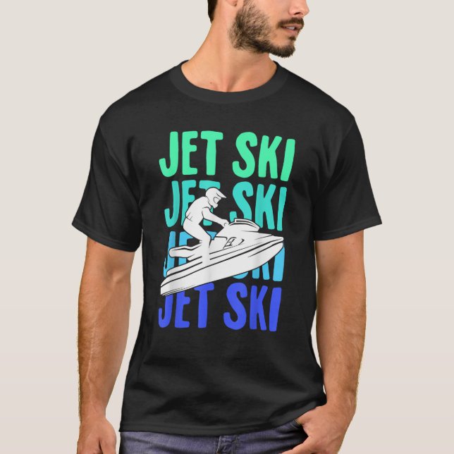 Jet Ski Jetski Boys Kids Mens T Shirt (Front)