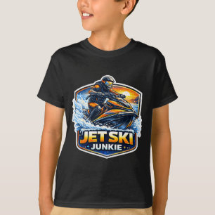 Jet ski junkie addicted to jetski owner funny T-Shirt