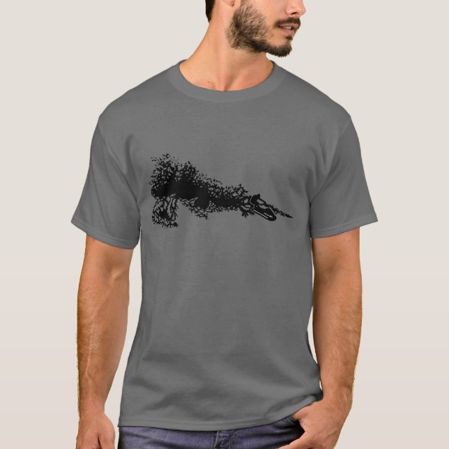 Jet ski on wave T-Shirt (Front)