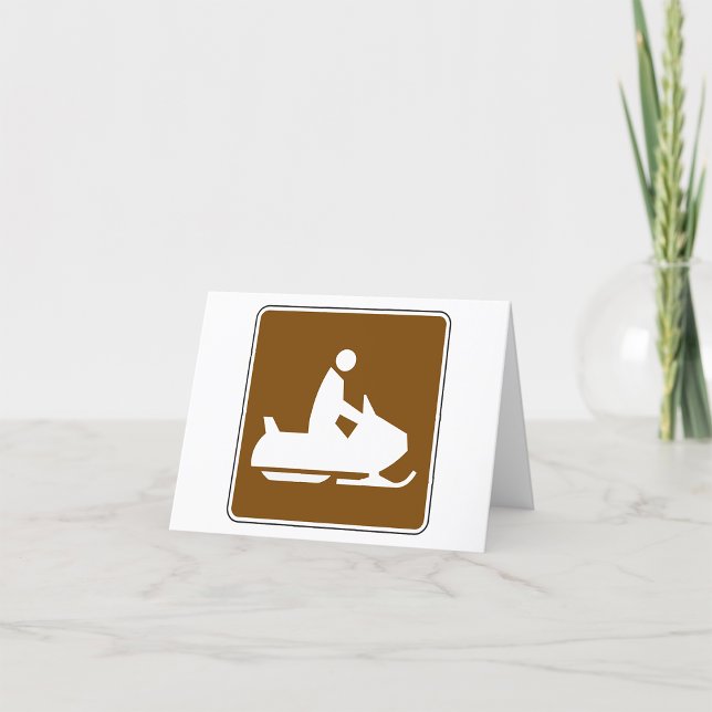 Jet Ski Sign Thank You Card (Creator Uploaded)