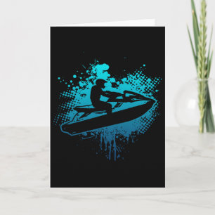 Jet Ski Water Sports Lake Jet Skiing Card