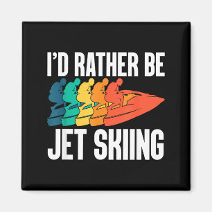 Jet skier driver watercraft motorsport jet skiing magnet
