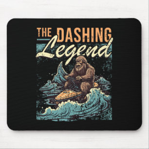 Jet Skiing Bigfoot Watercraft Rider I Sasquatch Je Mouse Pad