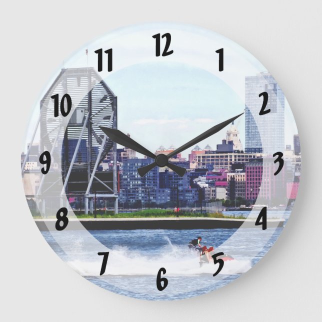 Jet Skiing by Colgate Clock (Front)