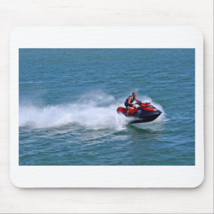 Jet Skiing Mouse Pad
