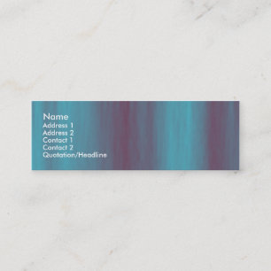 Jet Stream Mini Business Card