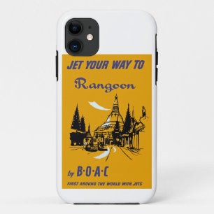 Jet Your Way to Rangoon Case-Mate iPhone Case