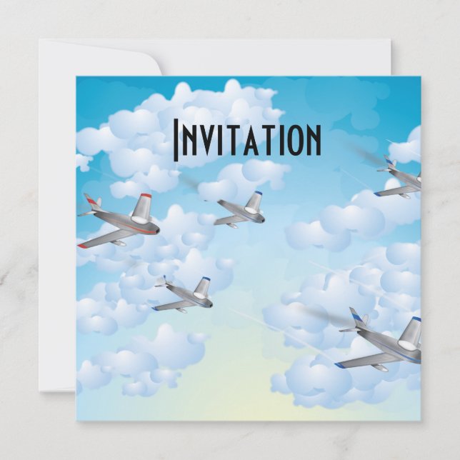 Jets Invitation (Front)