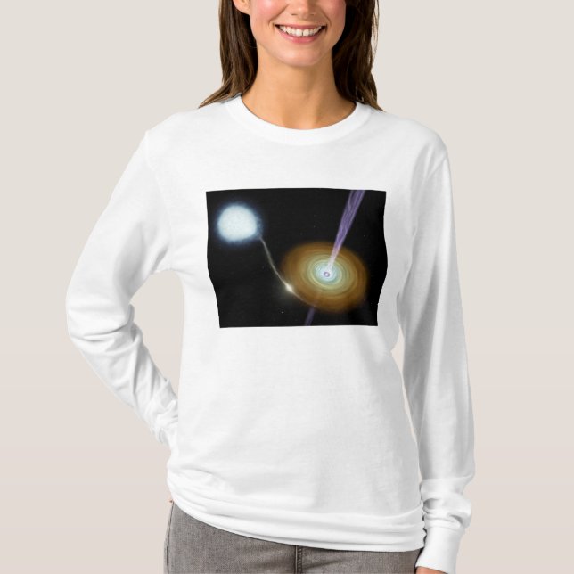 Jets of material shooting out T-Shirt (Front)