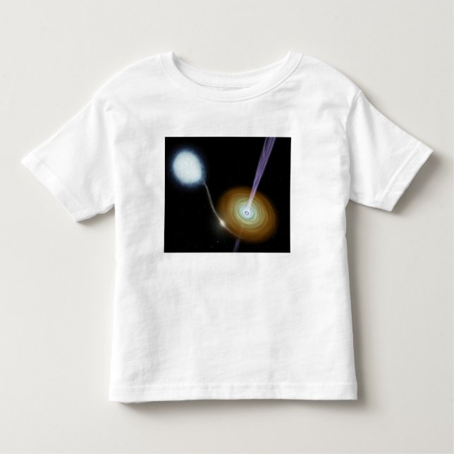 Jets of material shooting out toddler T-Shirt (Front)