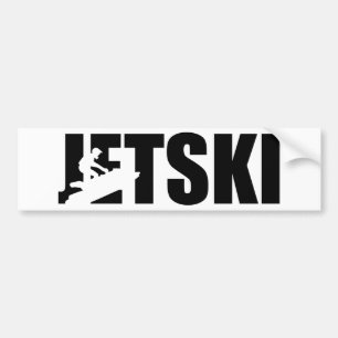 Jetski Bumper Sticker