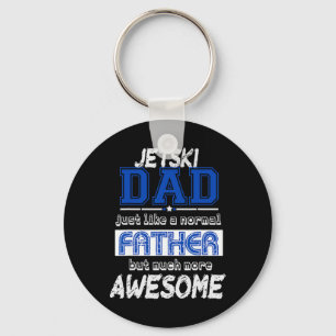 Jetski Jet Ski Skiing Dad Water Sports Funny Cool Key Ring