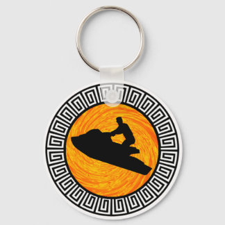 JETSKIING THE KEYS KEY RING