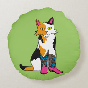Jett and Jester Round Cushion
