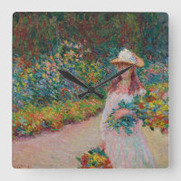 Jeune fille dans le jardin de Giverny, 1888