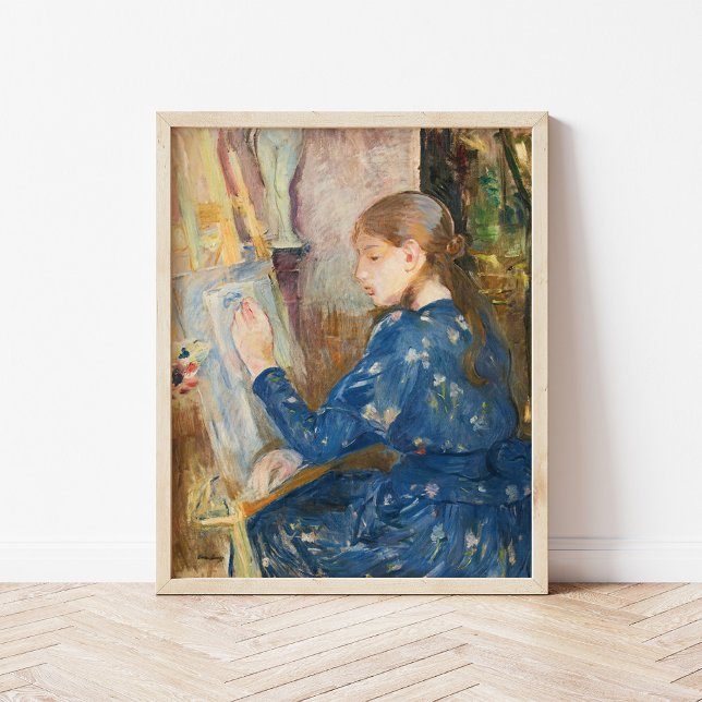Jeune Fille Écrivant | Berthe Morisot Poster (Creator Uploaded)