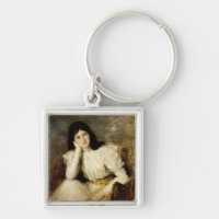 Jeune Fille Reveuse, Portrait de Berthi Capel