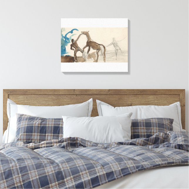 Jeux d’enfants canvas print (Insitu(Bedroom))