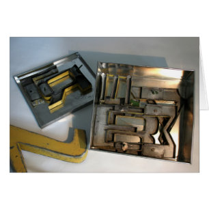 Jeux de Construction Building's Game Metal Letters