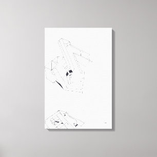 Jeux de Construction Building's Games Drawing 4 C Canvas Print