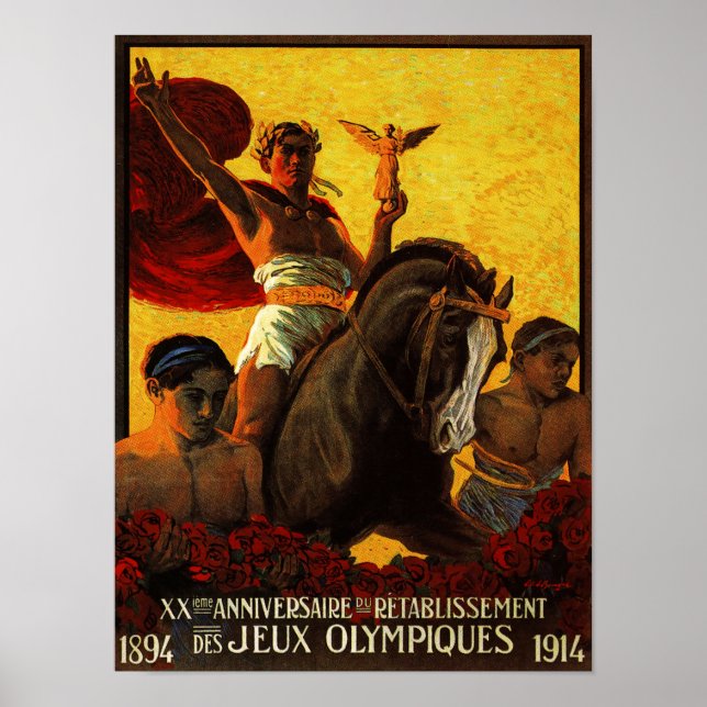 Jeux Olympiques Poster (Front)