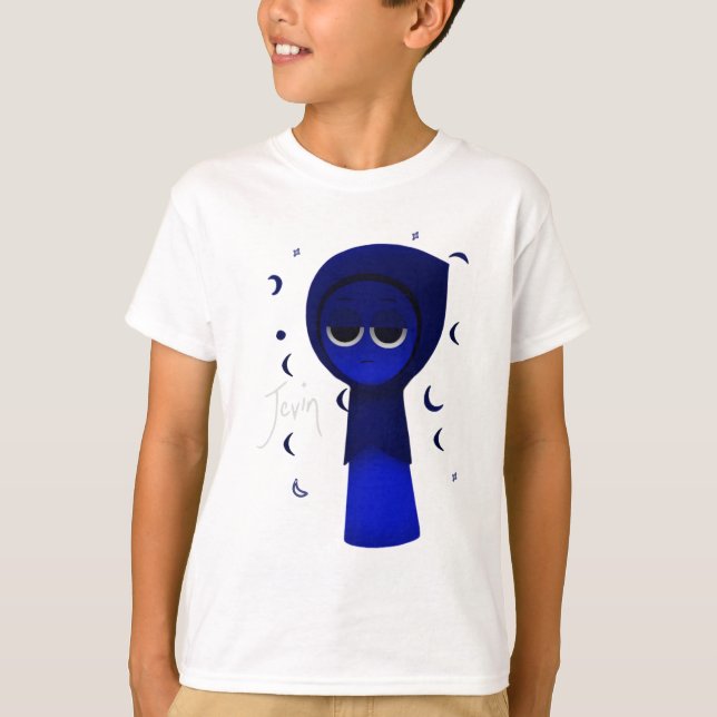 Jevin in Sprunki 3D T-Shirt (Front)