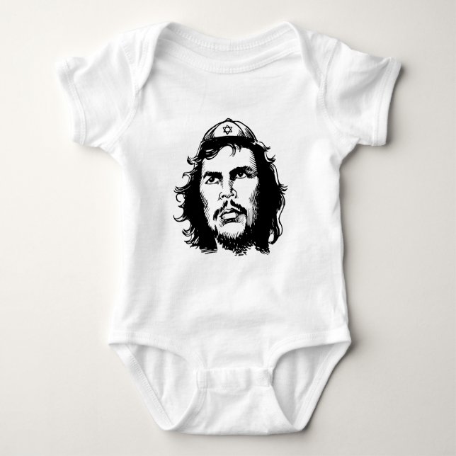 Jew Guevara Baby Bodysuit (Front)