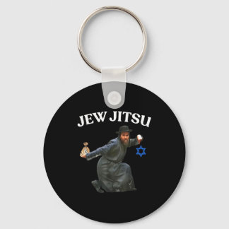 Jew Jitsu Artwork Key Ring
