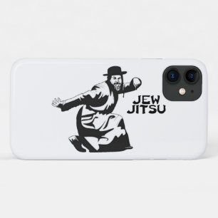 Jew Jitsu iPhone Case   Jewish Bar Mitzvah Gifts