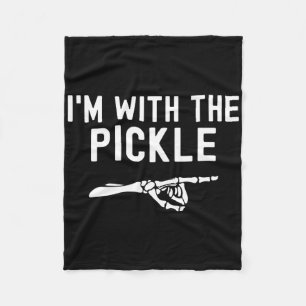 Jew Jitsu Karate Funny Hanukkah Brazilian Jiu Jits Fleece Blanket