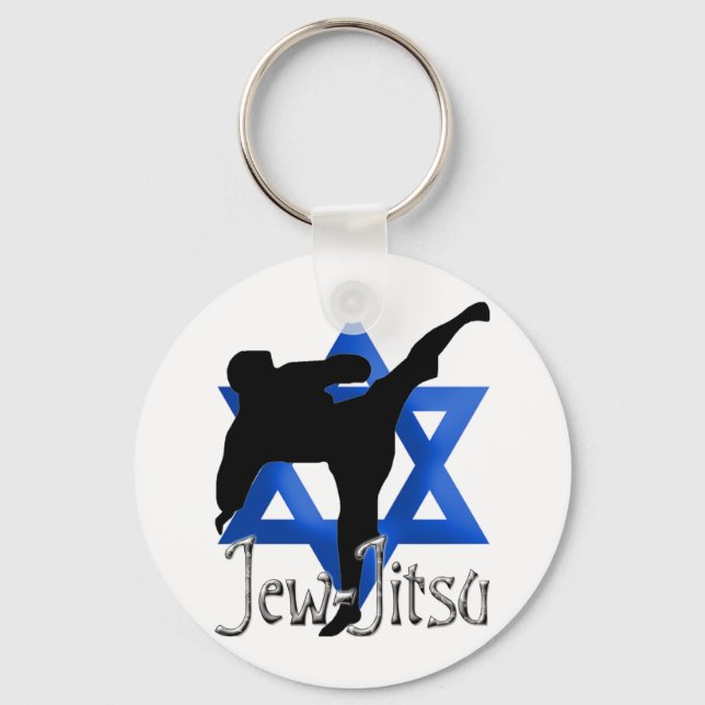 Jew Jitsu Key Ring (Front)