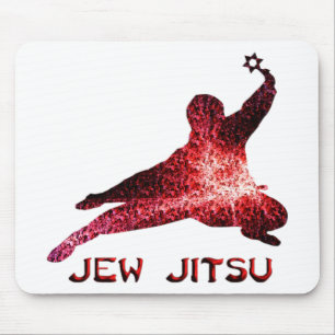 Jew Jitsu Mouse Pad