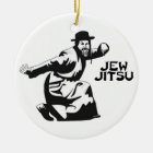 Jew Jitsu Ornament | Jewish Bar Mitzvah Gifts