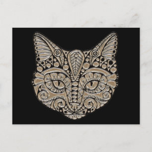 jewel cat postcard