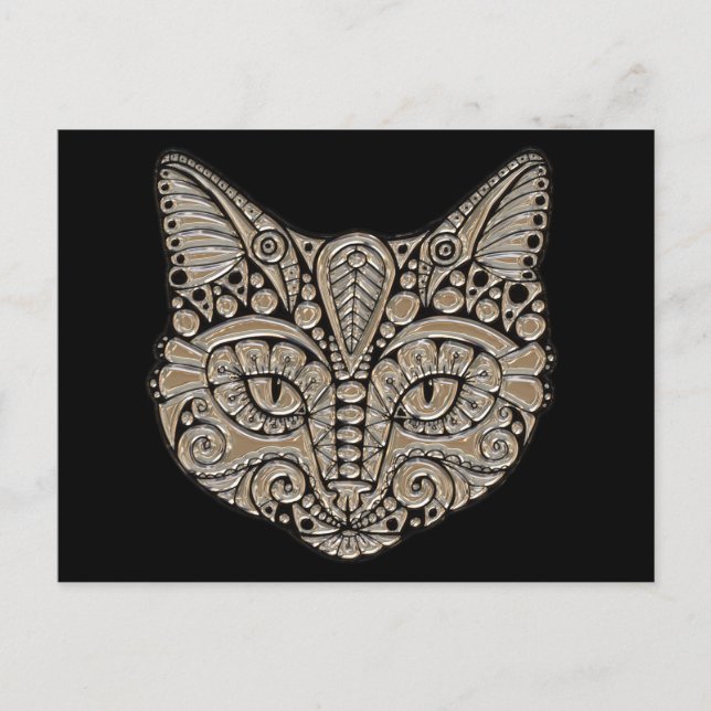 jewel cat postcard (Front)