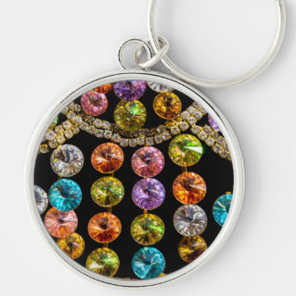 Jewel Colours Key Chain