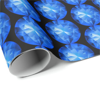 Jewel Facets Wrapping Paper