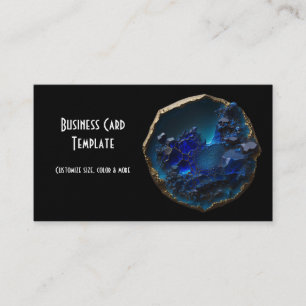 Jewel Gemstone Crystal Sapphires Business Card