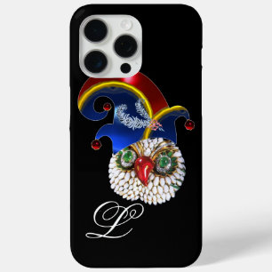 JEWEL OWL AND ELF HAT WITH DIAMOND FEATHERS iPhone 15 PRO MAX CASE