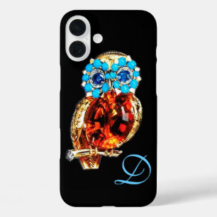 JEWEL OWL iPhone 16 PLUS CASE
