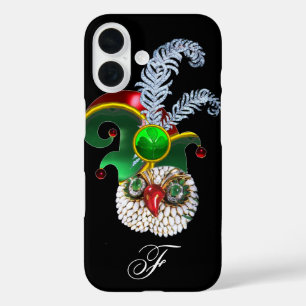 JEWEL OWL, ELF HAT ,SHAMROCK AND DIAMOND FEATHERS iPhone 16 CASE