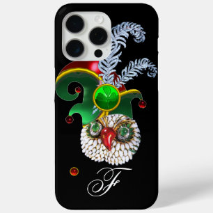 JEWEL OWL, ELF HAT ,SHAMROCK AND DIAMOND FEATHERS iPhone 15 PRO MAX CASE