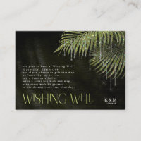 Jewel Palm Leaf Wishing Well V1 Green ID830