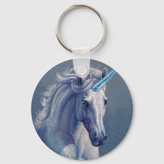 Jewel the Unicorn Key Ring (Front)
