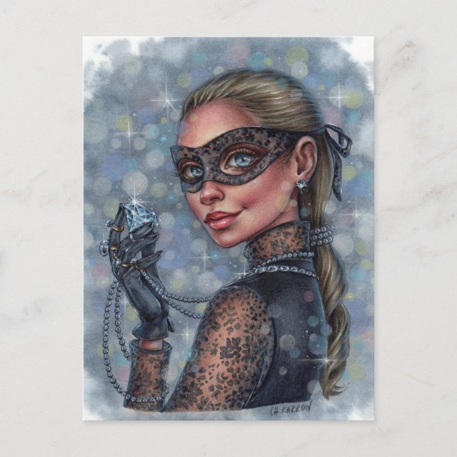 Jewel Thief Postcard (Front)